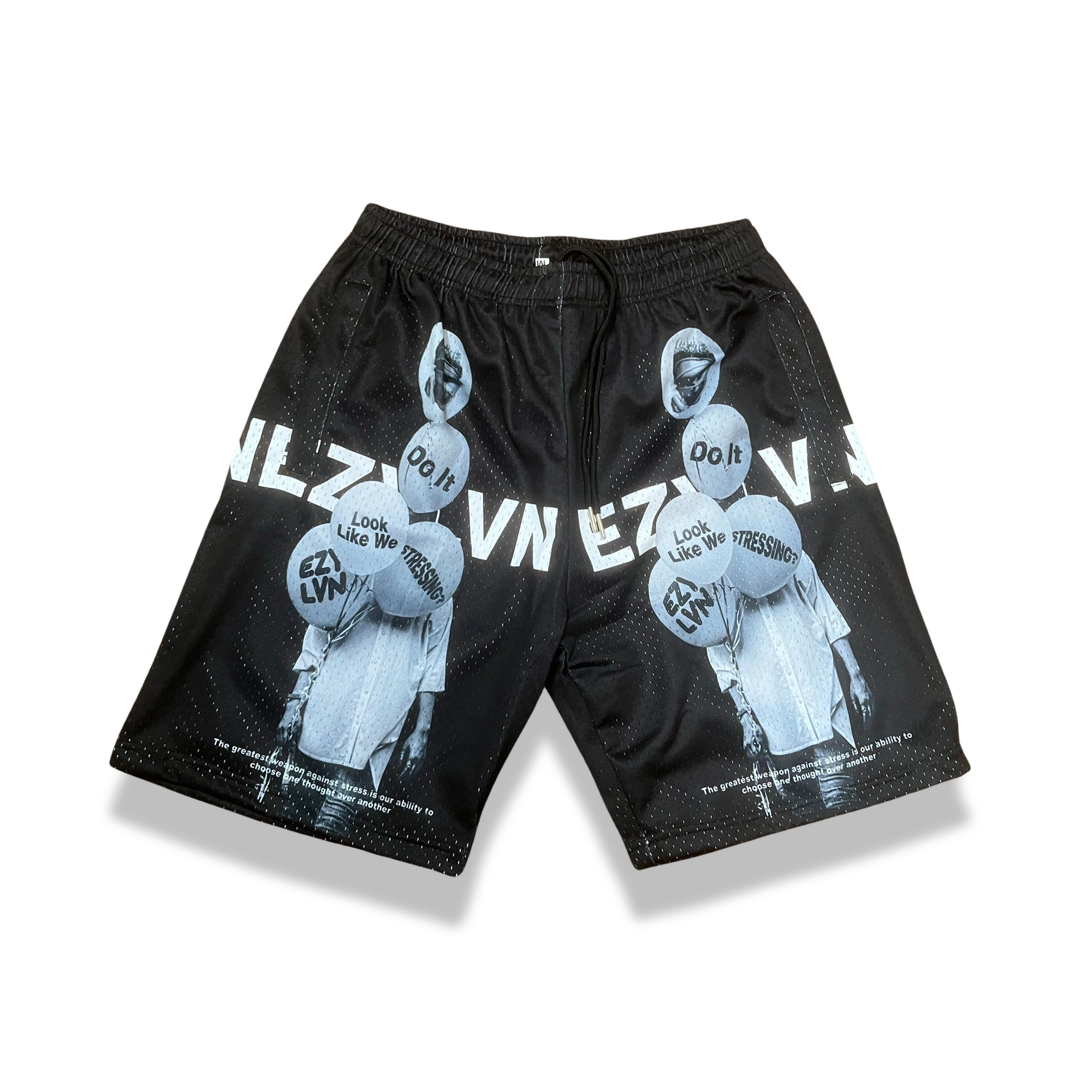 EZY| “Do it look like we stressing” Shorts