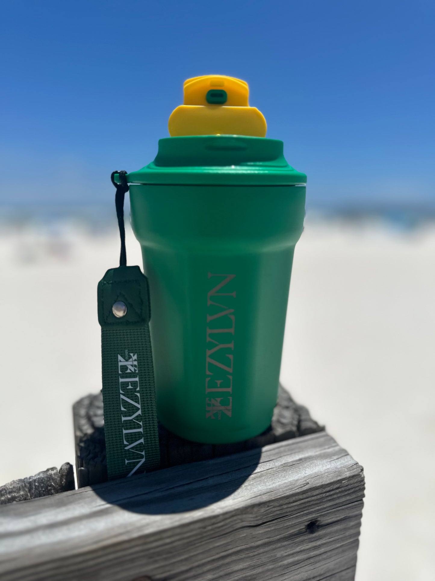 EZ| “Green” Stainless steel tumbler(16oz)
