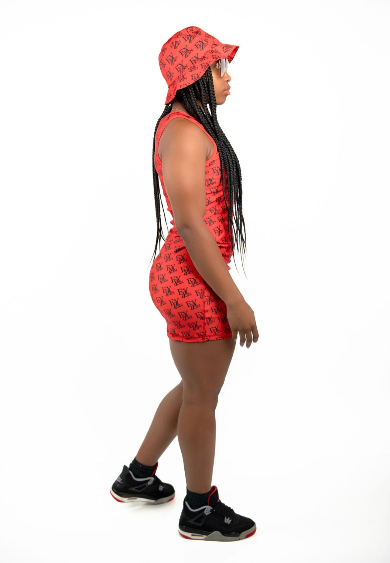EZY| Red/Black Dress