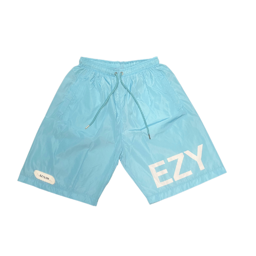EZ | "ENCOUNTER" BABY BLUE SHORTS