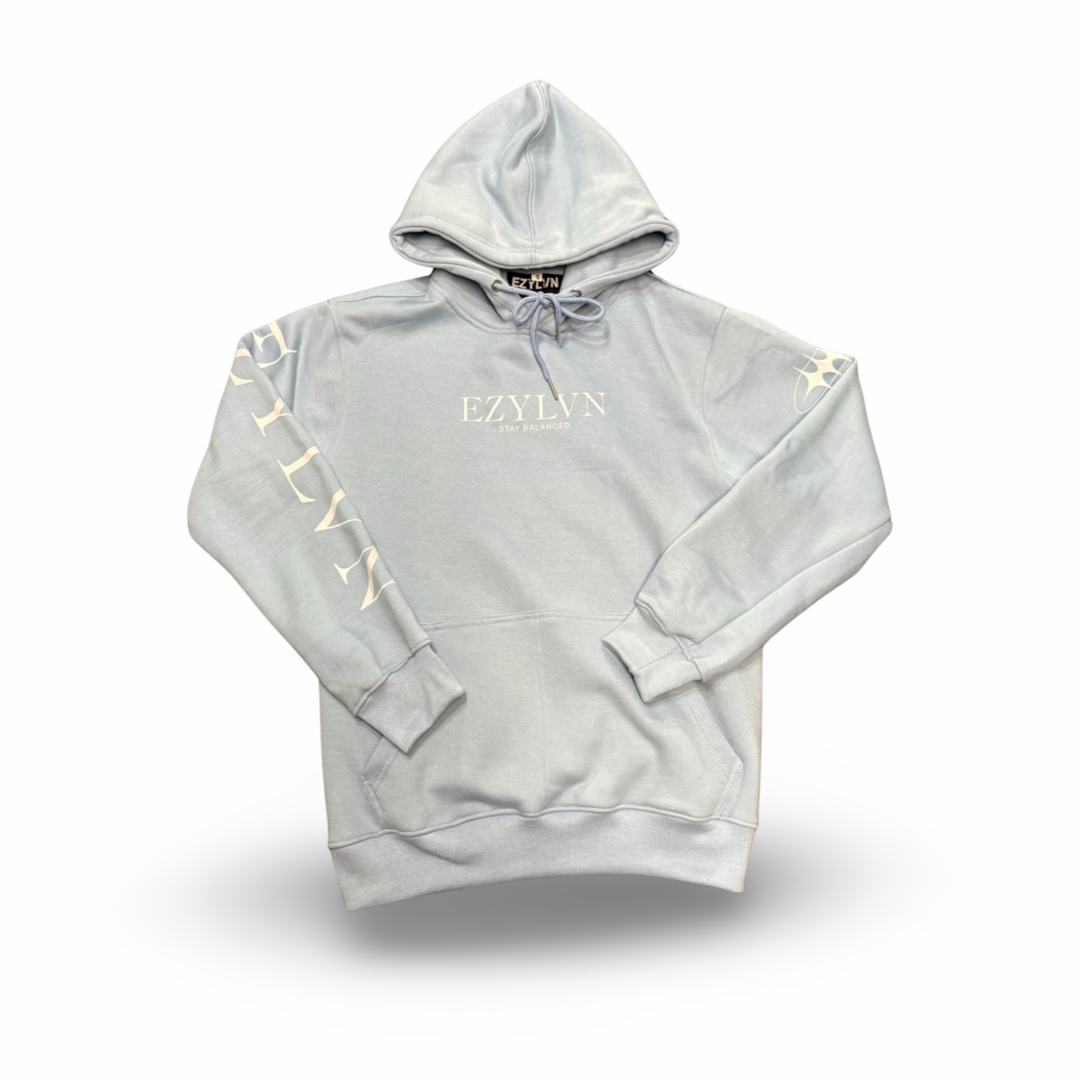 EZY| Baby Blue/White “EZ” Hoodie